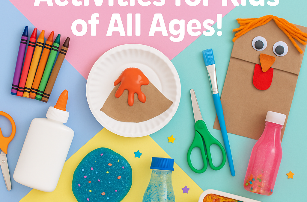 🎨🧪 30 Fun, At-Home Activities for Kids of All Ages