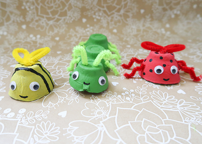 Egg Carton Creatures